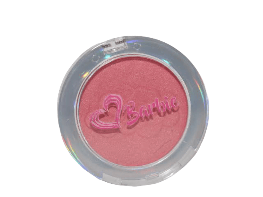 Barbie Blush. This beautiful blush is sure to give you that desired glow! Whether you're going for a natural look or something more glam, this pink rosy blush has got you covered.